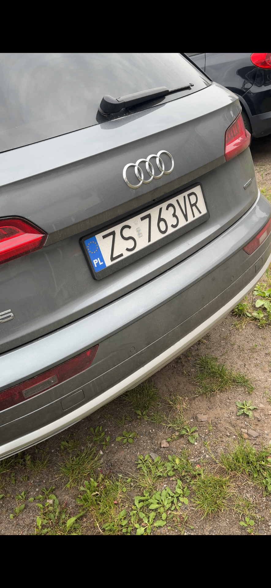 Audi Q5 tył przed detailingiem