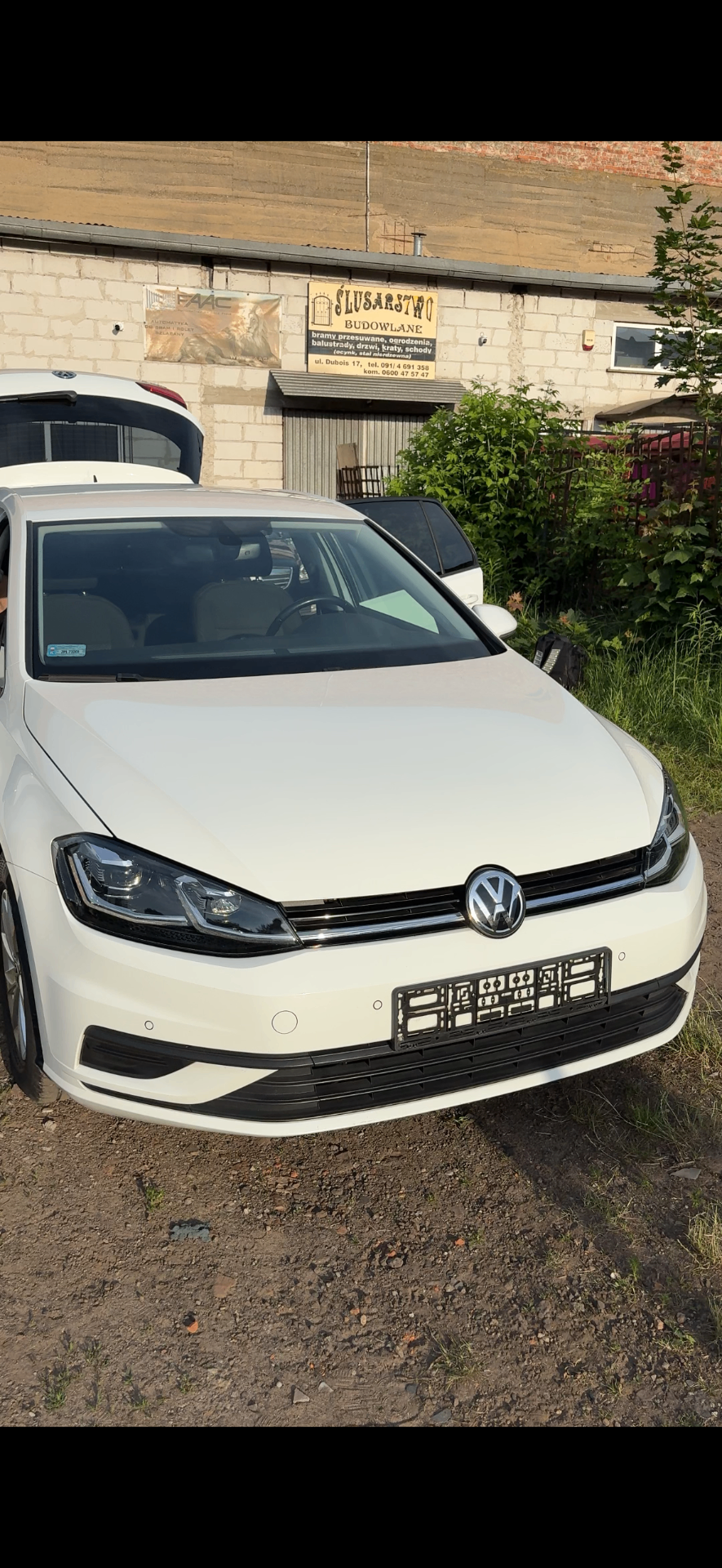 Volkswagen Golf po detailingu zewnętrznym